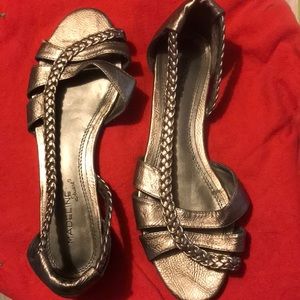 Madeline Stuart bronze shoes